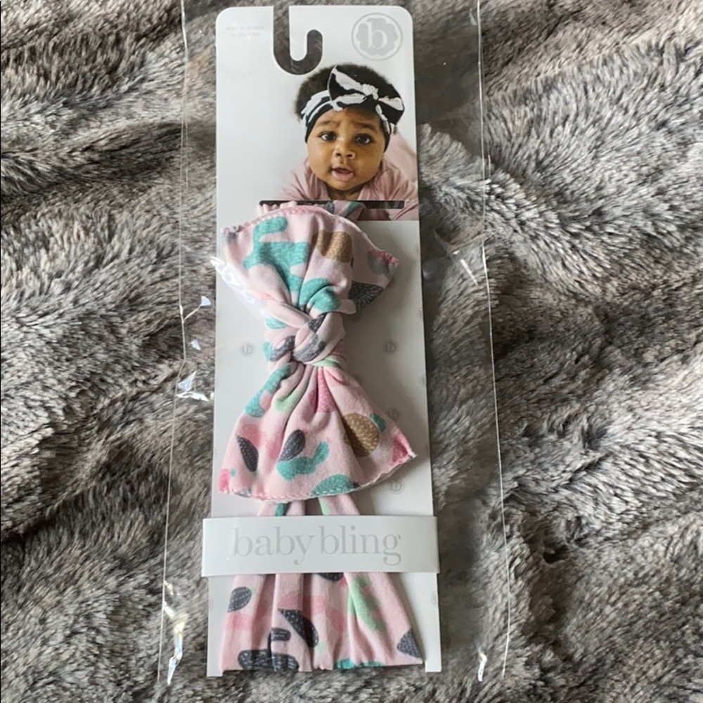 Baby bling bow